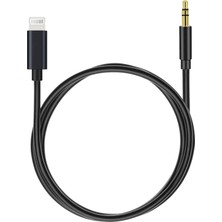 Hubify Apple Iphone, Ipad Uyumlu Lightning To 3.5mm Aux Kablo. 1m