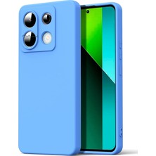 Xiaomi Redmi Note 13 Pro 5g Kılıf Lansman Kamera Korumalı Içi Kadife Yumuşak Renkli Silikon Mat His