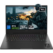 HP OMEN 16-K0008NT 7H8Z5EA Intel Core i7-12700H 32GB 1TB SSD RTX3070Ti 16.1 inç 165Hz QHD Freedos Taşınabilir Oyuncu Bilgisayarı