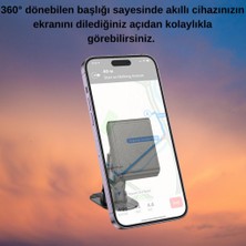 Polham Torpido Üstü Magsafe Manyetik Araç Içi Telefon Tutucu, Süper Güçlü Mıknatıslı Telefon Tutucu