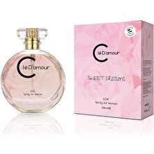 Clé D'amour Sweet Dreams (Çiçeksi) Women - 3 Lü Kadın Parfüm Seti 100 Ml – Vegan