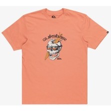 Quiksilver One Last Surf Erkek Kırmızı Tişört