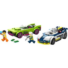 LEGO City Polis Arabası ve Spor Araba Takibi 60415