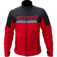 Berik Peace Softshell Korumalı Motosiklet Montu Kırmızı