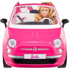 Barbie Bebek ve Fiat 500 Araç GXR57