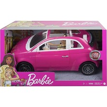 Barbie Bebek ve Fiat 500 Araç GXR57