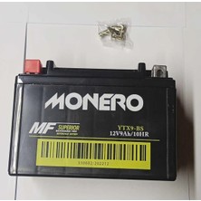 Monero Bajaj Dominar 400 D 250 Aküsü 12 V 9 Ah Ytx9-Bs Yatık