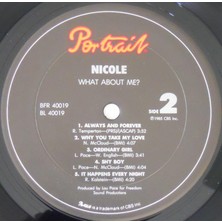 Nicole  – What About Me? Funk Soul Vinly Plak Alithestereo