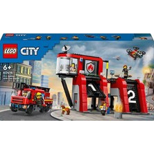 LEGO City Itfaiye Kamyonlu Itfaiye Merkezi 60414