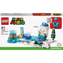 LEGO Super Mario Ice Mario Kostümü ve Frozen World Ek Macera Seti 71415