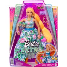 Barbie Extra Fancy Çiçekli Kostümlü Bebek HHN14