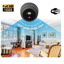 Qasul Mini Güvenlik Kamerası, 1080P Hd Wifi Kablosuz Ev Güvenlik Kamerası, Gece Görüşü