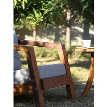 Attaleia Furniture ADEN AHŞAP TEKLİ KOLTUK