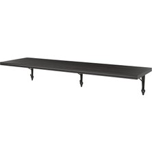 IKEA Duvar Rafı, Venge-Antrasit, 120X30 cm
