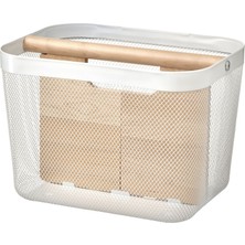 Risatorp Sepet, Beyaz, 33X24X23 cm