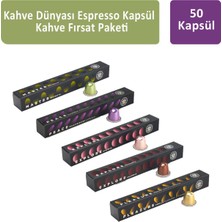 Kahve Dünyası Espresso Kapsül Fırsat Paketi 50 Kapsül