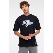Lumberjack Ml Matthew 11Bb1010 4Fx Siyah Erkek Kısa Kol T-Shirt