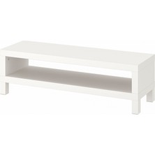 IKEA Tv Sehpası, Beyaz, 120X35X36 cm
