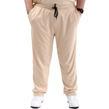 ModeXL  Büyük Beden Erkek Jogger Platin Jakar 24913 Bej