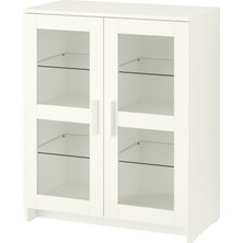 IKEA Konsol, Cam-Beyaz, 78X95 cm