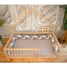 Oppipo Montessori Ahşap Karyola - Montessori Yatak - Montessori Karyola Opmont-16