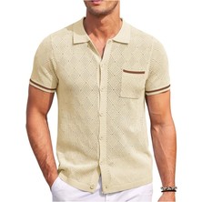 Youknitwear You Driftwood Polo Yaka Triko T-Shirt