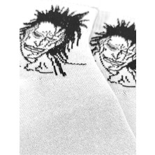 Bonapart Unisex My Hero Kenpachi Zaraki Anime Boy Kolej Çorap