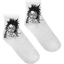 Bonapart Unisex My Hero Kenpachi Zaraki Anime Boy Kolej Çorap