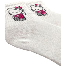 Bonapart Unisex Happy Hello Kitty Kolej Çorap