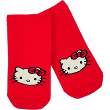 Bonapart Unisex Hello Kitty Renkli Patik Çorap