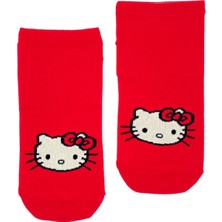 Bonapart Unisex Hello Kitty Renkli Patik Çorap