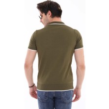 Youknitwear You Polo Yaka Çizgili