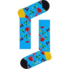 Happy Socks Ithal Özel Seri Unisex Chili Cat Sock Happy Socks Renkli Soket Çorap