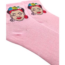 Bonapart Unisex Pink Icon Kolej Çorap