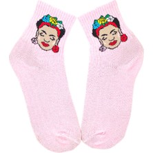 Bonapart Unisex Pink Icon Kolej Çorap
