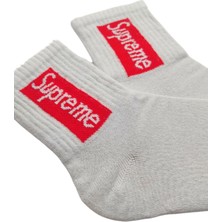 Bonapart Unisex Supreme Renkli Kolej Çorap