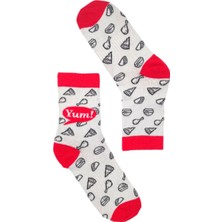 Happy Socks Ithal Özel Seri Unisex Happy Yummy Renkli Soket Çorap