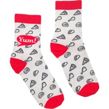 Happy Socks Ithal Özel Seri Unisex Happy Yummy Renkli Soket Çorap