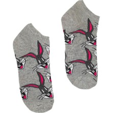 Bonapart Unisex Bugs Bunny Renkli Patik Çorap