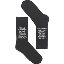 Happy Socks Ithal Özel Seri Unisex Happy Of Marriage Renkli Soket Çorap