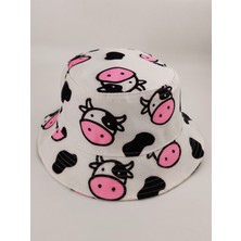 Shuttle Park Quality Fashion Happy Cow Terletmez Bucket Kova Şapka