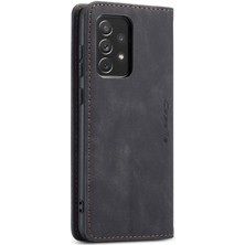 BDT Market Samsung Galaxy A73 5g Için Flip Case Vintage Pu Deri Cüzdan Manyetik (Yurt Dışından)