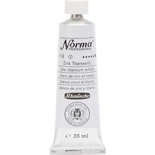 Schmincke Norma Professional Yağlı Boya 35 ml Zinc Titanium White