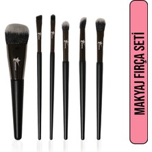 Demstar Professional Makeup Brush Soft Hair Serisi 6'Lı Set (No:26-28-30-31-33-34) Makyaj Fırça Seti