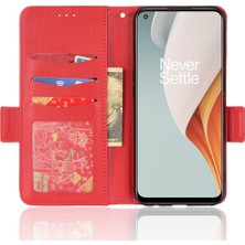 Oneplus Nord N100 Manyetik Cüzdan Yan Toka Kart Yuvaları Tutucu Için Kılıf (Yurt Dışından)