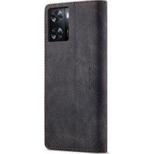 Oppo Için Flip Case A57 4G/A77 4G/A77S Flip Folio Kitap Kılıf Kart Yuvası Pu (Yurt Dışından)