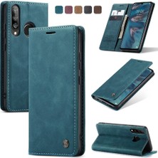 Huawei P30 Lite Durumda Kart Yuvası Için Flip Case Kickstand Flip Folio Kitap Pu (Yurt Dışından)