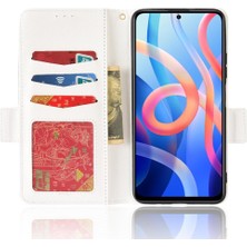 Xiaomi Redmi Için Not 11 5g Pu Deri Manyetik Cüzdan Kart Yuvaları (Yurt Dışından)