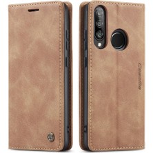 Huawei P30 Lite Durumda Kart Yuvası Için Flip Case Kickstand Flip Folio Kitap Pu (Yurt Dışından)