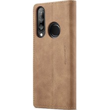 Huawei P30 Lite Durumda Kart Yuvası Için Flip Case Kickstand Flip Folio Kitap Pu (Yurt Dışından)